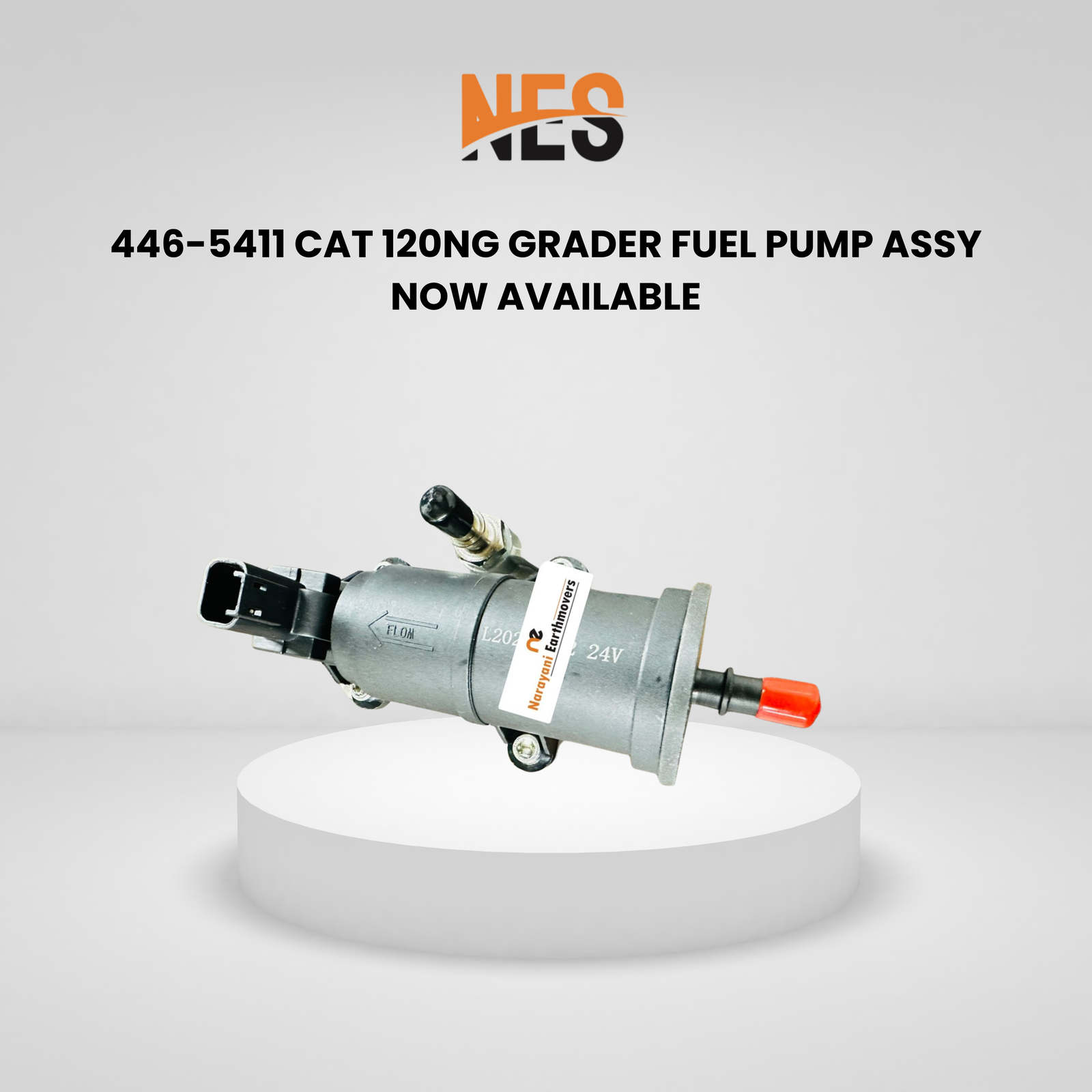 446-5411 Cat 120NG Grader Fuel pump assy