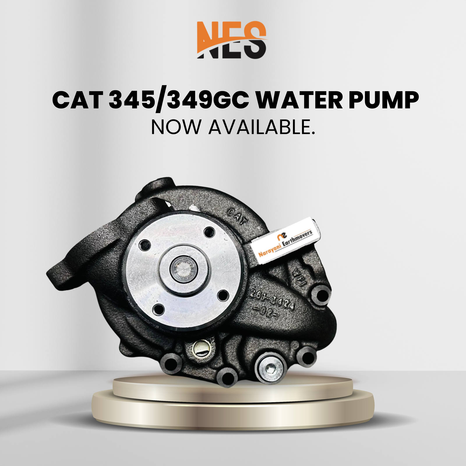 CAT 345349GC Water Pump