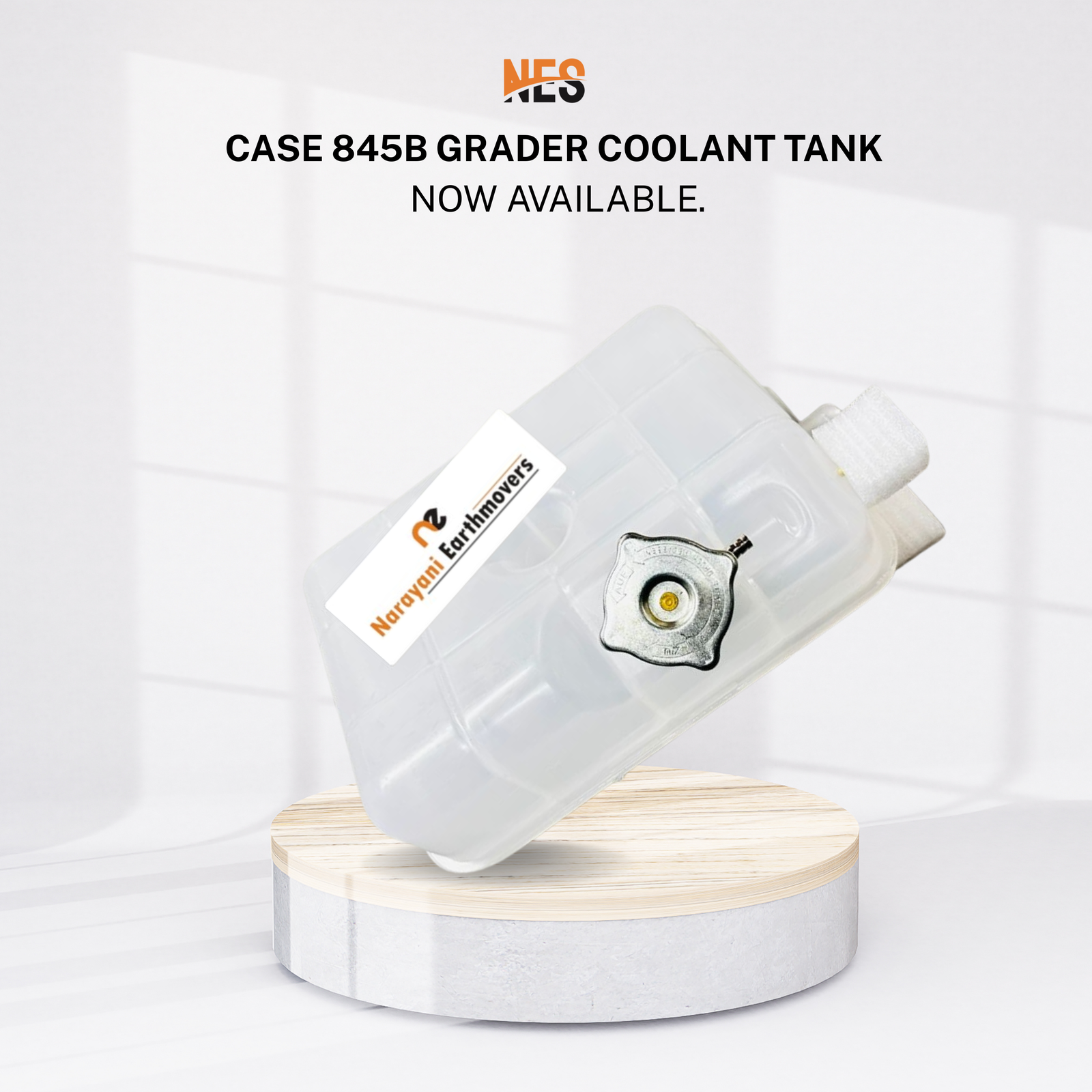 Case 845b Grader Coolant Tank