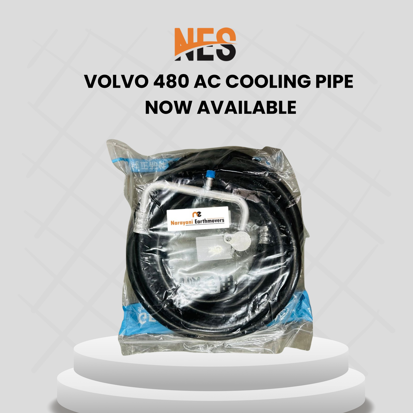 Volvo 480 Ac cooling pipe